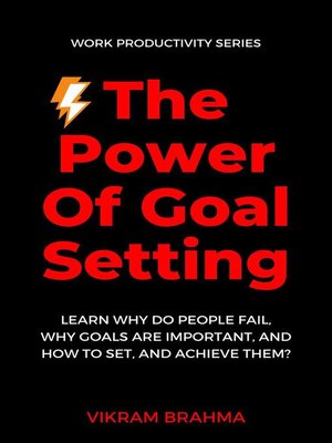 cover image of The Power of Goal Setting